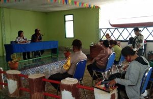Bhabinkamtibmas Ritabel Hadiri dan Amankan Sosialisasi KB