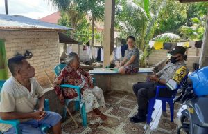 Giat Binluh Bhabinkamtibmas Ritabel sampaikan Protokol Kesehatan Pencegahan Covid – 19