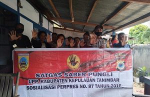 Giat Sosialisasi Saber Pungli Bhabinkamtibmas Sifnana