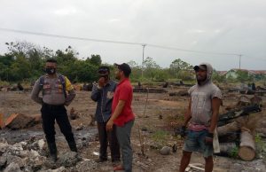 Bhabinkamtibmas Werain Sambangi Warga Desa dan Sampaikan Arahan Adaptasi Kebiasan Baru