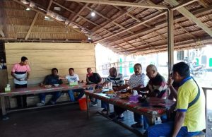 Kapolres MTB Giat Coffe Morning bersama Awak Media dan para Pengacara Tanimbar