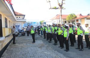 Kabag Ops Polres MTB Pimpin Apel Giat Operasi Patuh Siwalima 2020