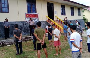 Usai Giat Mimbar Kamtibmas di Gereja Sifnana, Kapolres MTB berikan arahan kepada warga Karantina terpusat