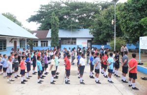 Kapolres MTB Kunjungi sekaligus berikan arahan kepada Siswa-Siswi SMP Seminari St. Yohanes Maria Vianey Saumlaki