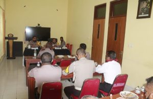 Kapolres MTB Pimpin Giat Rapat bersama PJU dan Perwira Polres MTB