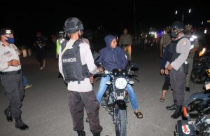 Polres MTB Gelar Patroli Gabungan Berskala Besar di Malam Minggu