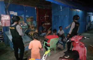 Polsek Larat Giat Patroli Malam