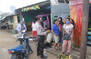 Personil Polres MTB Gencar Giat Patroli Dialogis dalam Masa Pandemi Covid-19