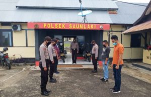 Personil Piket Jaga Polsek Tanimbar Selatan rutin Giat serah terima piket Jaga