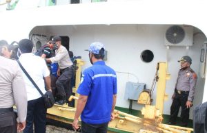 Waka Polres MTB Pimpin Personil Aman Nusa II, Giat PAM Kedatangan Pelaku Perjalanan dari MBD
