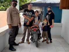 Bhabinkamtibmas Bomaki DDS Ke Rumah Marthen Baltimurik Sampaikan Binluh AKB