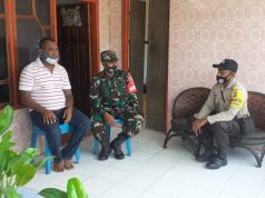 Giat Edukasi Protokol Kesehatan Pencegahan Covid-19 Bhabinkamtibmas Ritabel