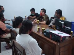 Bhabinkamtibmas Oltim Mendampingi pada Kegiatan Upaya Perdamaian Kasus Tindak Pidana Penganiayaan