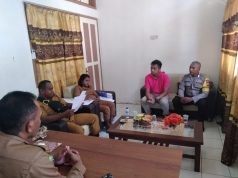 Bhabinkamtibmas Sifnana Sambangi Pemerintah Desa Sifnana dan Sampaikan Binluh AKB