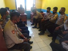 Waka Polsek Tanimbar Utara Pimpin Giat Anev Bhabinkamtibmas Polsek Tanimbar Utara