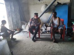 Bhabinkamtibmas Amdasa Giat Binluh AKB dan ajak tetap Patuhi Protokol Covid-19