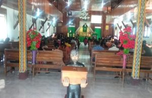 Bhabinkamtibmas Batuputih hadir amankan Giat Ibadah Minggu