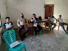 Bhabinkamtibmas Bomaki amankan Giat Musdes Bomaki
