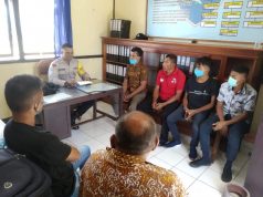 Bhabinkamtibmas Ilngei dan Bhabinkamtibmas Wowonda berkoordinasi Atasi Tawuran antar Pelajar kedua Desa