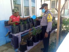 Bhabinkamtibmas Latdalam Laksanakan Giat DDS ke Keluarga Bapak Dominggus Refualu