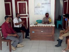 Giat DBK Bhabinkamtibmas Lauran bersama Tokoh Masyarakat di Desa