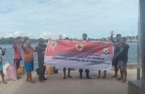 Bhabinkamtibmas Lelingluan Laksanakan Sosialisasi Satgas Saber Pungli Kepada Warga Desa