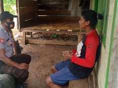 Bhabinkamtibmas Lingat Sambangi warga Binaan dan berikan Binluh AKB
