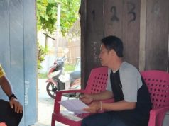 Bhabinkamtibmas Lorwembun Laksanakan Giat DDS di Rumah Bapak Felix Tan