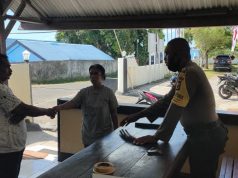 Bhabinkamtibmas Olilit Barat Giat Problem Solving dugaan Kasus Pengancaman