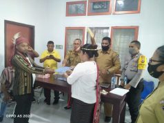 Bhabinkamtibmas Olilit Timur Amankan Acara Perkawinan Adat