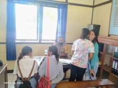 Bhabinkamtibmas Olilit Timur Laksanakan Giat Problem Solving tentang Tauran Pelajar