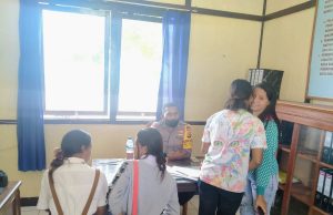 Bhabinkamtibmas Olilit Timur Laksanakan Giat Problem Solving tentang Tauran Pelajar