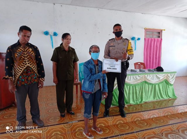 Bhabin Romean__Uang Tunai