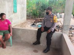 Bhabinkamtibmas Kelurahan Saumlaki Laksanakan Giat DDS pada Ibu Yuliana Kelwulan