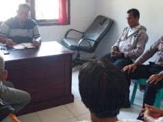 Bhabinkamtibmas Wowonda Laksanakan Giat Tatap Muka bersama Pemerintah Desa