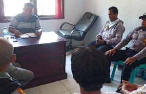 Bhabinkamtibmas Wowonda Laksanakan Giat Tatap Muka bersama Pemerintah Desa
