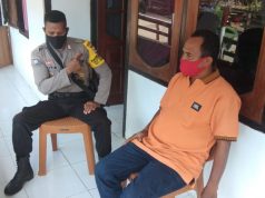 Bhabinkamtiibmas Batuputih Giat Kunjungan terhadap Bapak John Rangkoratat