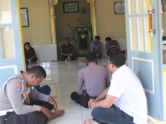 Personil Polres MTB yang beragama Muslim Giat Binrohtal di Masjid Al-Ikhlas Saumlaki