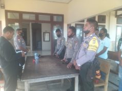 Polsek Selaru Polres MTB Giat Ibadah Binrohtal di Mako Polsek