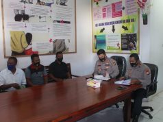 Kapolres Kepulauan Tanimbar Pimpin Giat Anev bersama personil Sat Reskrim