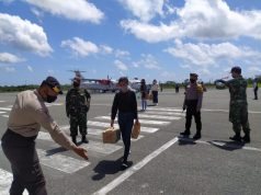 Personil Ops Aman Nusa II Polres Kep. Tanimbar terus Giat Pengamanan Pelaku Perjalanan dari luar Tanimbar