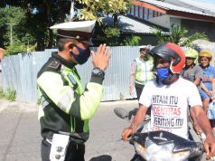 Operasi Patuh Siwalima tahun 2020 Polres MTB terus digelar Personil yang terlibat Giat Operasi