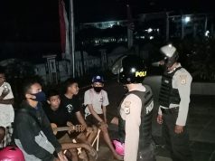 Polsek Tanimbar Selatan terus Galahkan Giat Patroli Malam Rutin