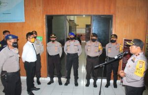 Waka Polres MTB Giat Pengecekan personil yang terlibat dalam Ops Aman Nusa II