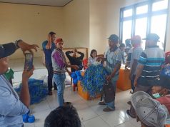 Polsek Selaru amankan Giat Pembagian Bansos Dinas Perikanan Kepulauan Tanimbar