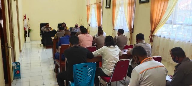 Rapat Perwira Polres MTB