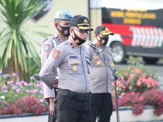 Kabag Sumda Polres Kep. Tanimbar Pimpin Giat Apel Pagi personil