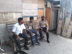 Bhabinkamtibmas Sifnana Sambangi Bapak Anton Samponu, Sampaikan Binluh AKB