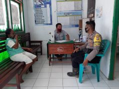 Bhabinkamtibmas Werain giat koordinasi guna himbau Masyarakat patuh terhadap Prokes Covid-19