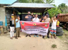 Bhabinkamtibmas Bomaki Sosialisasikan Satgas Saber Pungli Kepada Warga Desa Binaan